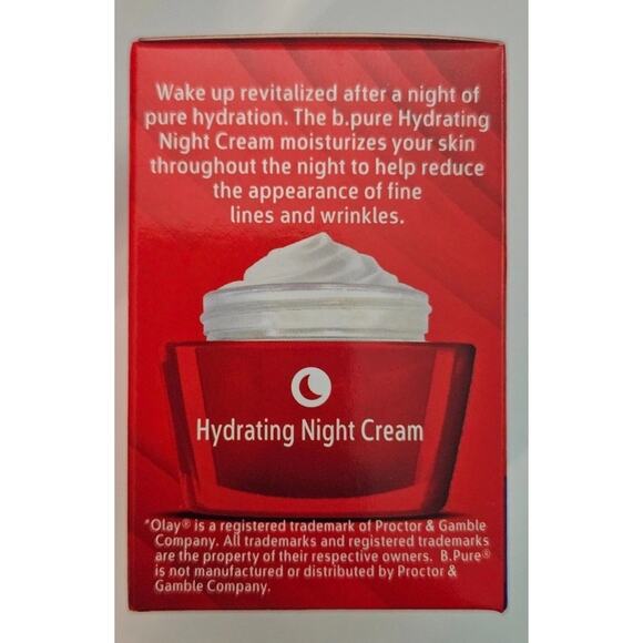 b Pure Revitalizing Hydrating Night Cream, Moisturizer & Eye Serum Set - Picture 3 of 5